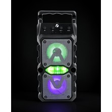 Teknodayım Taşınabilir Bluetooth Hoparlör 1096HOPARLÖRRRRRR2 Uzun Pil Ömrü LED Işıklı