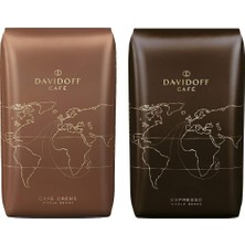 TeknoKapsül Tchibo Davidoff Kahve Krem Çekirdek Kahve 500GR + Espresso Çekirdek Kahve 500GR