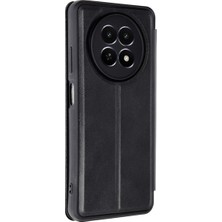 Marka Kolik Realme 12 5g Uyumlu Kılıf Flip Cover - Siyah