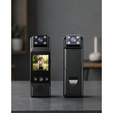Dolapmix Mini Kamera 180° Dönebilen Lens 1080P UCZZZL13VÜCUTKAMERASI