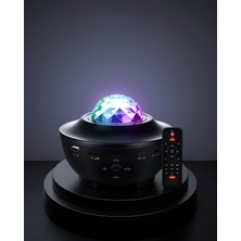 Dolapmix LED Yıldızlı Projektör Galaxy Modlu Ayarlanabilir Parlaklık