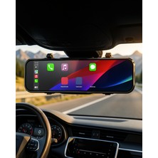 Dolapmix Ayna Carplay 9.66 Inç IPS Ekran Geri Görüş Kamerası Destekli Uczztsaynacarplay-4