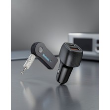 Dolapmix Araç Içi Bluetooth Müzik Kiti + Type-C Pd Şarj Seti Uczzzauxkitaraçşarjset-2