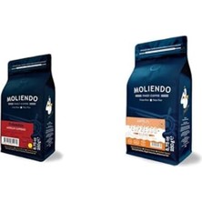 TeknoKapsül Moliendo Finest Coffee Colombia Medellin Supremo Yöresel Kahve (Çekirdek) 250 G ve Amalfi Espresso Blend Kahve (Çekirdek) 250 G