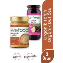 TeknoKapsül Wefood Organik Tahin 300 gr + Organik Dut Özü 315 gr
