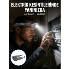Dolapmix Ayarlanabilir Baş Bantlı LED Kafa Lambası Çok Amaçlı Aydınlatma Çözümü