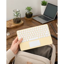 Dolapmix Kablosuz Bluetooth Klavye Slim Taşınabilir Xuczzztouchpad-3