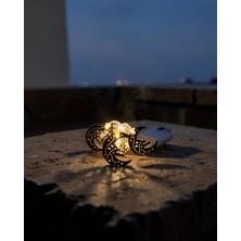 Dolapmix Gold Renk Minareli Hilal LED Işık Pilli Ramazan Süsü Uczzzminareramazanledışık-2