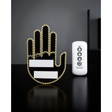 Dolapmix El Orta Parmak LED Kumandalı Reflektör Uuczgesture3