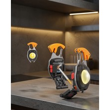 Dolapmix Çok Fonksiyonlu Anahtarlık Fener USB Şarjlı Cam Kırıcı Ucztasınbılırısık1
