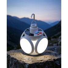Dolapmix Güneş Enerjili Katlanabilir LED Kamp Lambası UCZ5KANATLIILAMBAA2