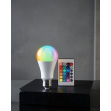 Dolapmix Rgb Uzaktan Kumandalı 16 Renkli LED Ampul Xuczrgblamba