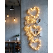 Dolapmix Dekoratif Kalp LED Neon Lamba Uczzzkalpşeklindeled-1