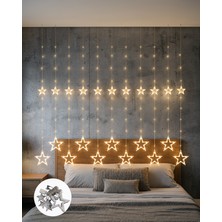 Dolapmix Perde Tipi Yıldız Desenli Peri LED 3x3 Metre Uczzzyıldızperiled-7
