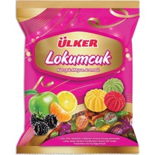 TeknoKapsül Ülker Lokumcuk Karışık Meyveli Şeker, 350 gr