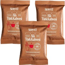 TeknoKapsül Servet Alâ Türk Kahvesi 100 gr 3'lü Paket (300 Gr)