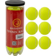 Marka Kolik Tenis Topu 6’lı Set Antrenman ve Maç Için Dayanıklı Toplar