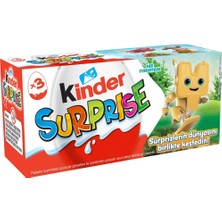 TeknoKapsül Kinder Sürpriz Yumurta 20 gr 3'lü