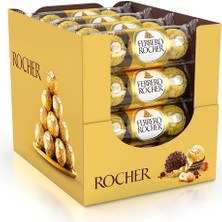 TeknoKapsül Ferrero Rocher Çikolata 3'lü 37,5 gr 16 Adet