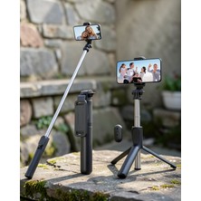Vavis Selfie Çubuğu 360 Derece Dönebilen Tripod Ayaklı Uczselfieçubuğu