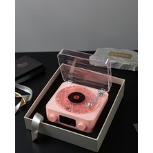 Vavis Bluetooth Hoparlör + Gece Lambası + Saat Göstergeli Uuczzzgramafonspeaker-36