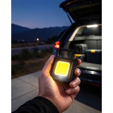 Vavis Mini Taşınabilir 800 Lümen LED Fener USB Şarjlı 3 Işık Modlu