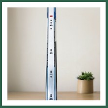 Vintessy Vıntessy Teleskopik Bilyalı Çekmece Rayı 43X500 mm Frenli Takım BZS01