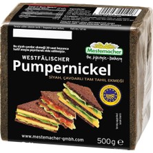 TeknoKapsül Mestemacher Siyah Çavdarlı Tam Tahıl Ekmeği 500 G