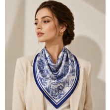 AvantajAl Blue Animal Toile Desen Fular