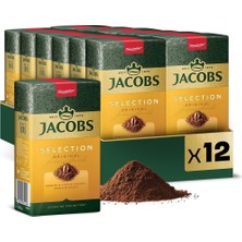 TeknoKapsül Jacobs Selection Filtre Kahve 250 gr x 12 Paket