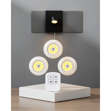 Fantastik Store Kablosuz 3'lü LED Gün Işığı Spot Lamba UCZ3LÜLAMBA-5