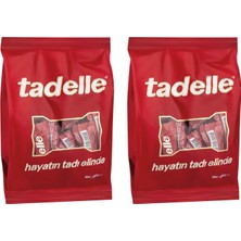 TemmuzX Mini Sütlü Çikolata, Fındık Dolgulu, 200 Gr, 2'li Paket