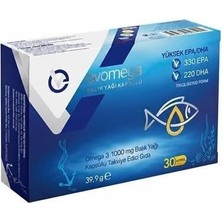 TemmuzX Evomega Omega 3 Balık Yağı Kapsülü 1000 Mg 30 Kapsül