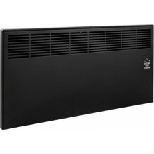 TemmuzX Ivigo Elektrikli Panel Konvektör Isıtıcı Dijital 2500 Watt Mat Siyah EPK4590E25S