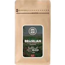 TemmuzX Tüfekçi %100 Arabica Brasilian Santos Öğütülmüş Filtre Kahve 250 gr Clipsli Ambalaj