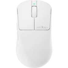 TemmuzX James Donkey JDM11 PAW3311 12.000DPI Triple Mode (Kablolu/bluetooth/2.4g) Beyaz Gaming Mouse