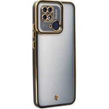 Fantastik Store Xiaomi Redmi 10C Kılıf Liva Lens Silikon - Siyah