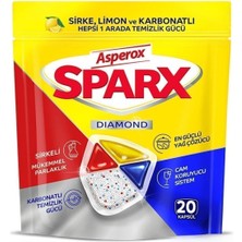 TemmuzX Sparx Bulaşık Makinesi Deterjanı 20 Tablet