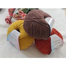 TemmuzX Cotton Amigurumi ve Punch Ipi Seti (3'lü Paket)
