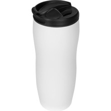TemmuzX SL-TM1975 Mat Beyaz 240ML Iç 304 Dış 201 Paslanmaz Çelik Termos Kupa