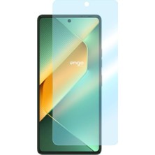 TemmuzX Tecno Pova 6 Ile Uyumlu Ekran Koruyucu 9h Temperli Kırılmaz Esnek Nano Cam, Çizilmeye Dayanıklı Koruma, Hd Şeffaf