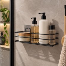 TemmuzX Duş ve Banyo Rafı | Yapışkanlı Duvar Tipi Banyo Organizeri, Şampuan ve Kozmetik Rafı