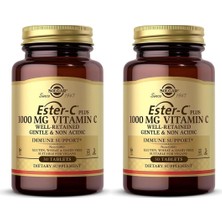 TemmuzX Ester-C Plus 1000 Mg Vitamin C, 30 Tablet, 2 Adet