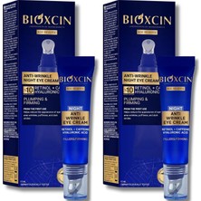 TemmuzX Age Reverse Gece Göz Kremi 15 ml – Retinol, Kolajen, Hyaluronik Asit ve Bitkisel Kompleks Içerikli – Kırışıklık Karşıtı ve Aydınlatıcı Etki (2 Paketi)