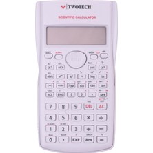 TemmuzX 240 Fonksiyonlu Bilimsel Hesap Makinesi - 2 Satırlı Ekran, Güçlü Tasarım Beyaz (Beyaz)