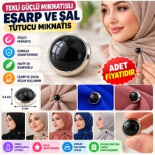 Marka Kolik Tekli Güçlü Mıknatıslı Eşarp ve Şal Mıknatısı ( Sadece Mıknatıstır )