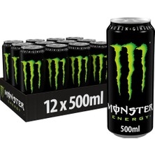 TeknoKapsül Monster Enerji Içeceği Kutu 12X500 ml