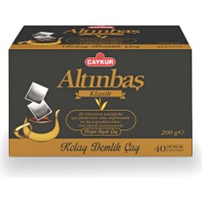 TeknoKapsül Caykur Çaykur Altınbaş Sade Demlik Poşet Çayı 200 gr