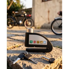 Mariposa Secret Alarmlı Titreşim Sensörlü Motosiklet Disk Kilidi 14MM Xuczzzmotorkilit-1-1