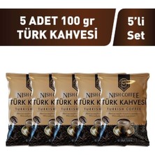 TeknoKapsül Nish Türk Kahvesi 5'li Set (5X100 Gr)